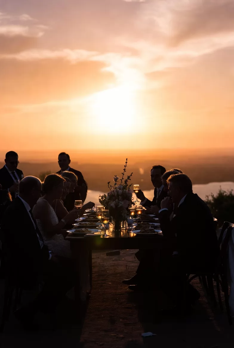 Why couples in Devon are choosing spit-roasts over sit-down style for their wedding breakfasts